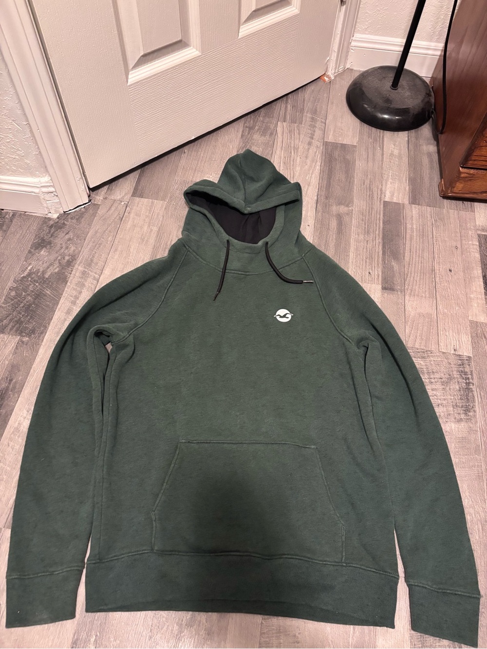 Hollister Forest Green Pullover Hoodie